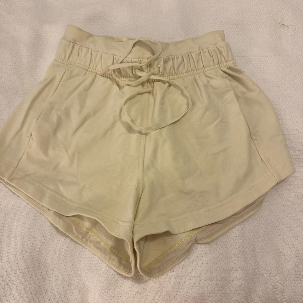 Lululemon Athletica Beige Athletic Shorts